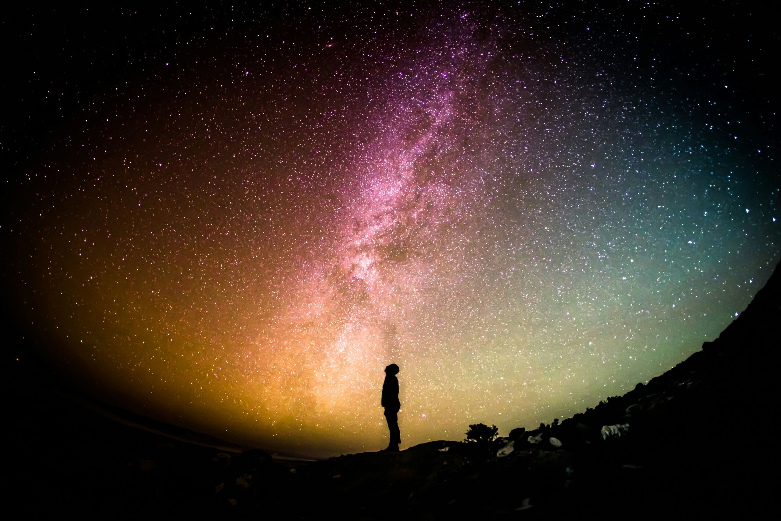 Night sky with Milky Way galaxy representing the vast potential of creative fundraising strategies for nonNight sky with Milky Way galaxy representing the vast potential of creative fundraising strategies for non-profits